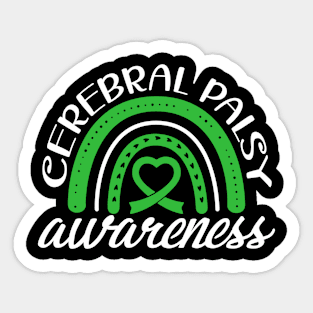 Cerebral Palsy Awareness Cerebral Palsy Rainbow Sticker